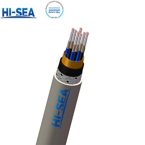 S104 BFOU(c) Low Smoke Halogen Free Fire Resistant Offshore Communication Cable 250V